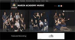 Desktop Screenshot of marinacademymusic.org